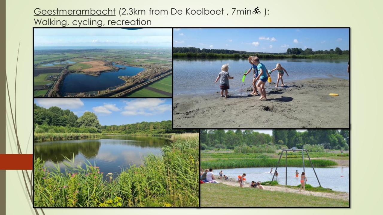 Vakantiewoning De Koolboet Koedijk Exteriér fotografie