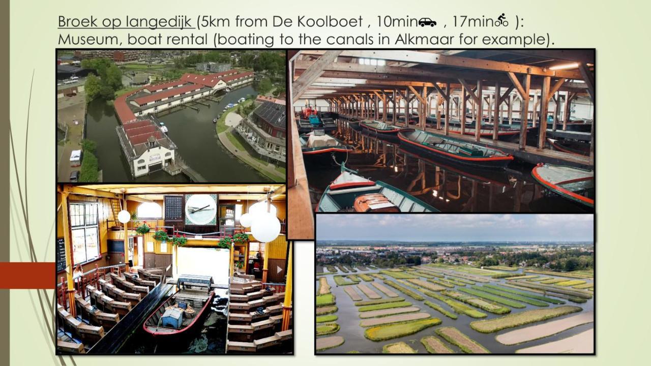 Vakantiewoning De Koolboet Koedijk Exteriér fotografie