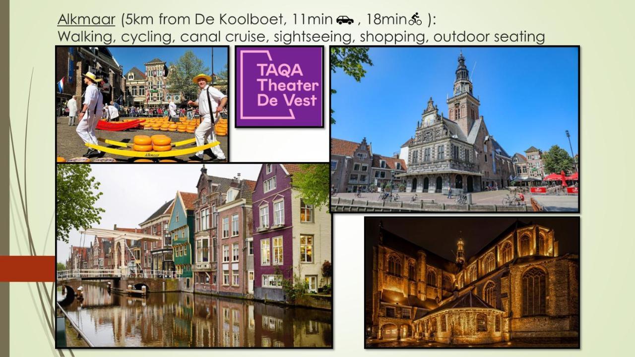 Vakantiewoning De Koolboet Koedijk Exteriér fotografie
